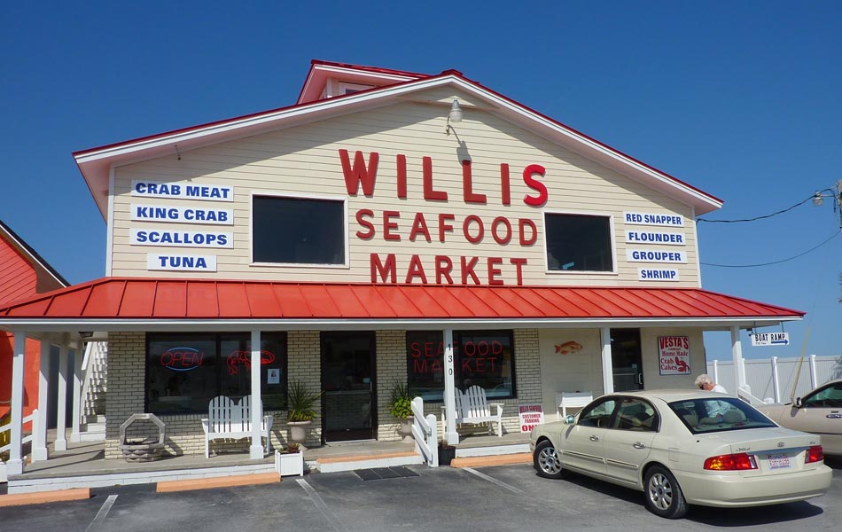 Things To Do Willis Seafood Market
